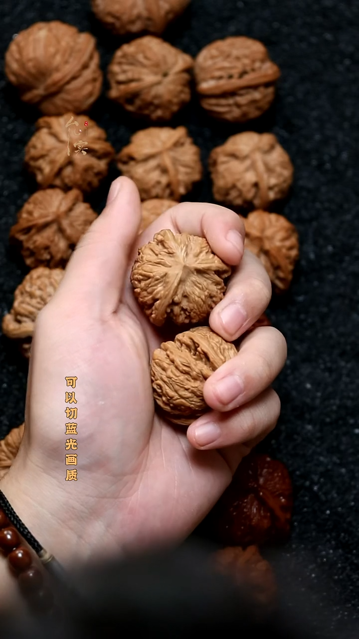 把件文玩核桃御龙粗筋