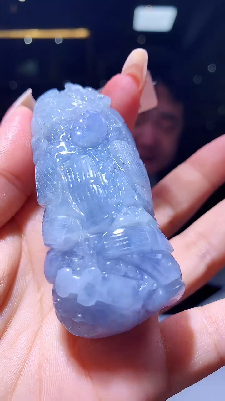【闪购商品】定制翡翠未镶嵌1004xx-毛货挂件32
