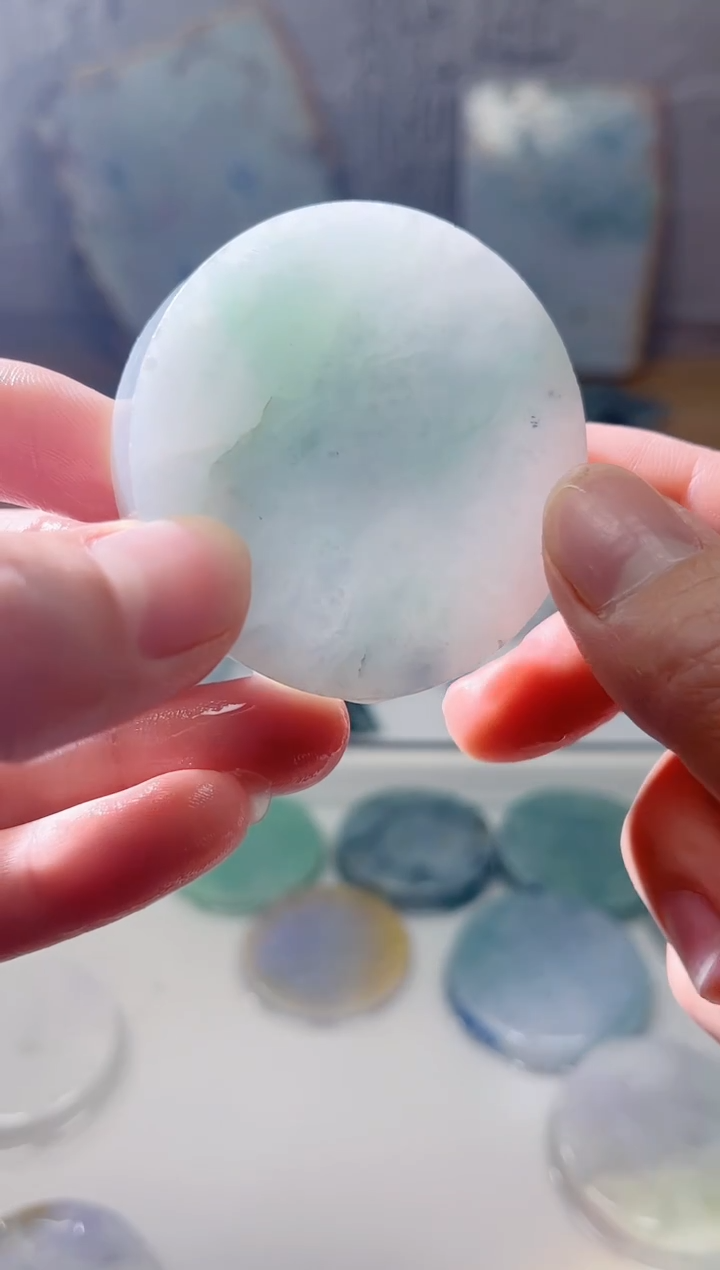 裸石翡翠天然翡翠A货石 南 709