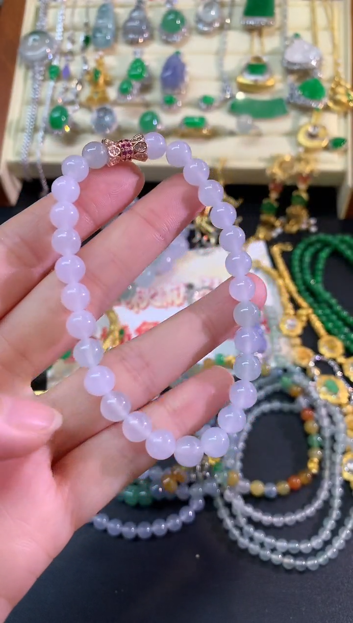 未镶嵌手串翡翠手串|1000