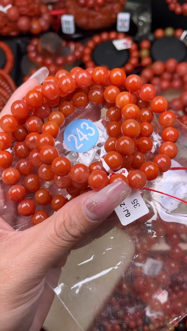 【闪购商品】南红玛瑙珠宝奇石未镶嵌243-9+