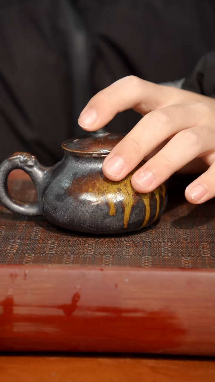 陶瓷奢瓷/瑞寅柴烧茶器（壶）062