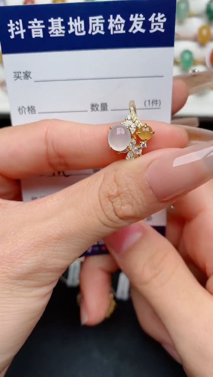 【闪购商品】翡翠戒指银S925镶嵌...........