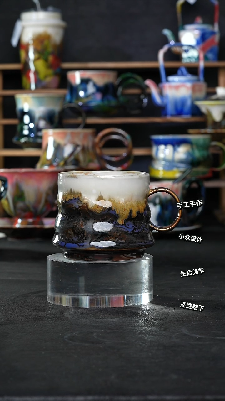 设计师款景德镇森涩手创陶瓷（食品级）029