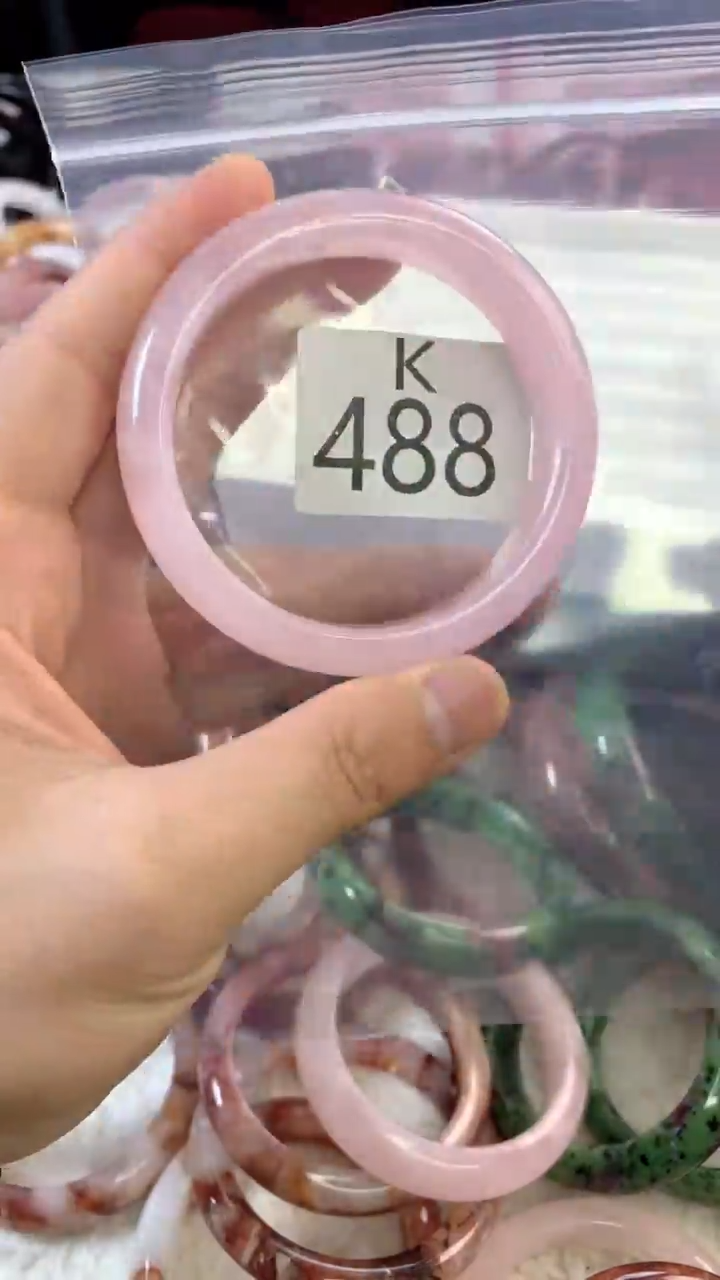 水晶手镯K未镶嵌水晶488-58