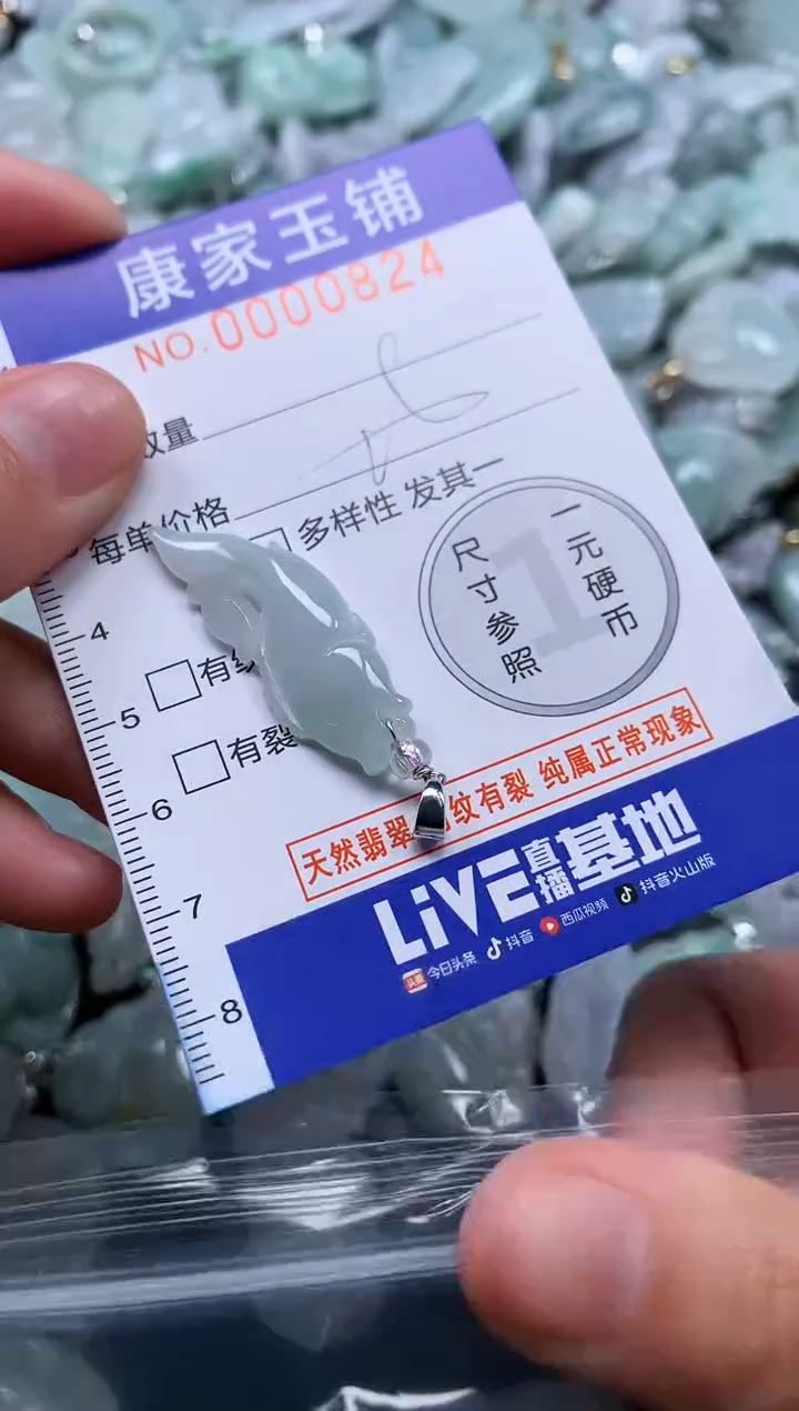 颈饰未镶嵌翡翠824