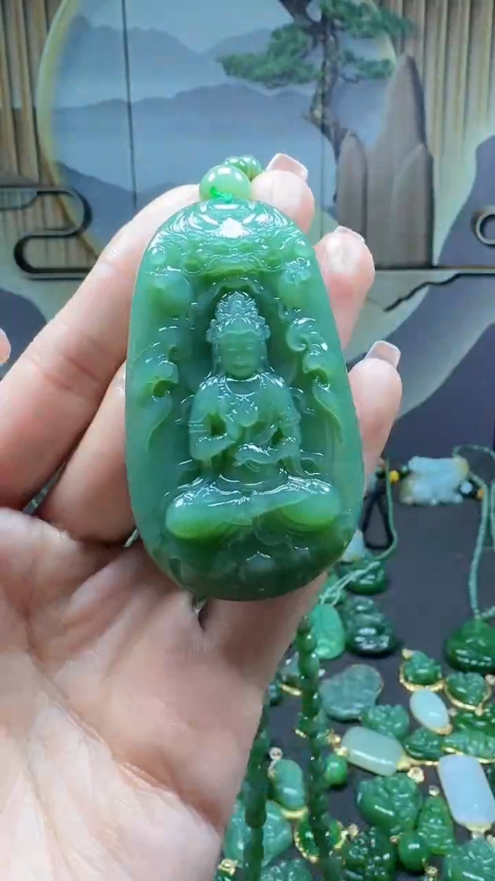 【闪购商品】和田玉挂件未镶嵌1