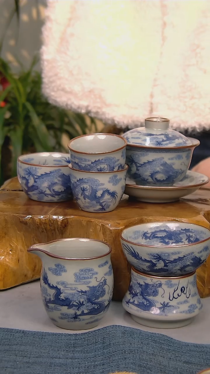 【闪购商品】简装家用款6件套 陶瓷家用茶具系列