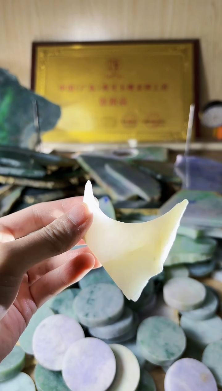 【闪购商品】翡翠颈饰未镶嵌A货吴玉2118