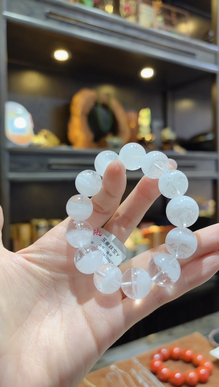 【闪购商品】水晶手串未镶嵌白幽灵手串A2/15-16