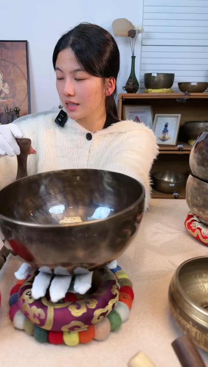 【闪购商品】高品质7a满月颂钵19.5-E送全套配件