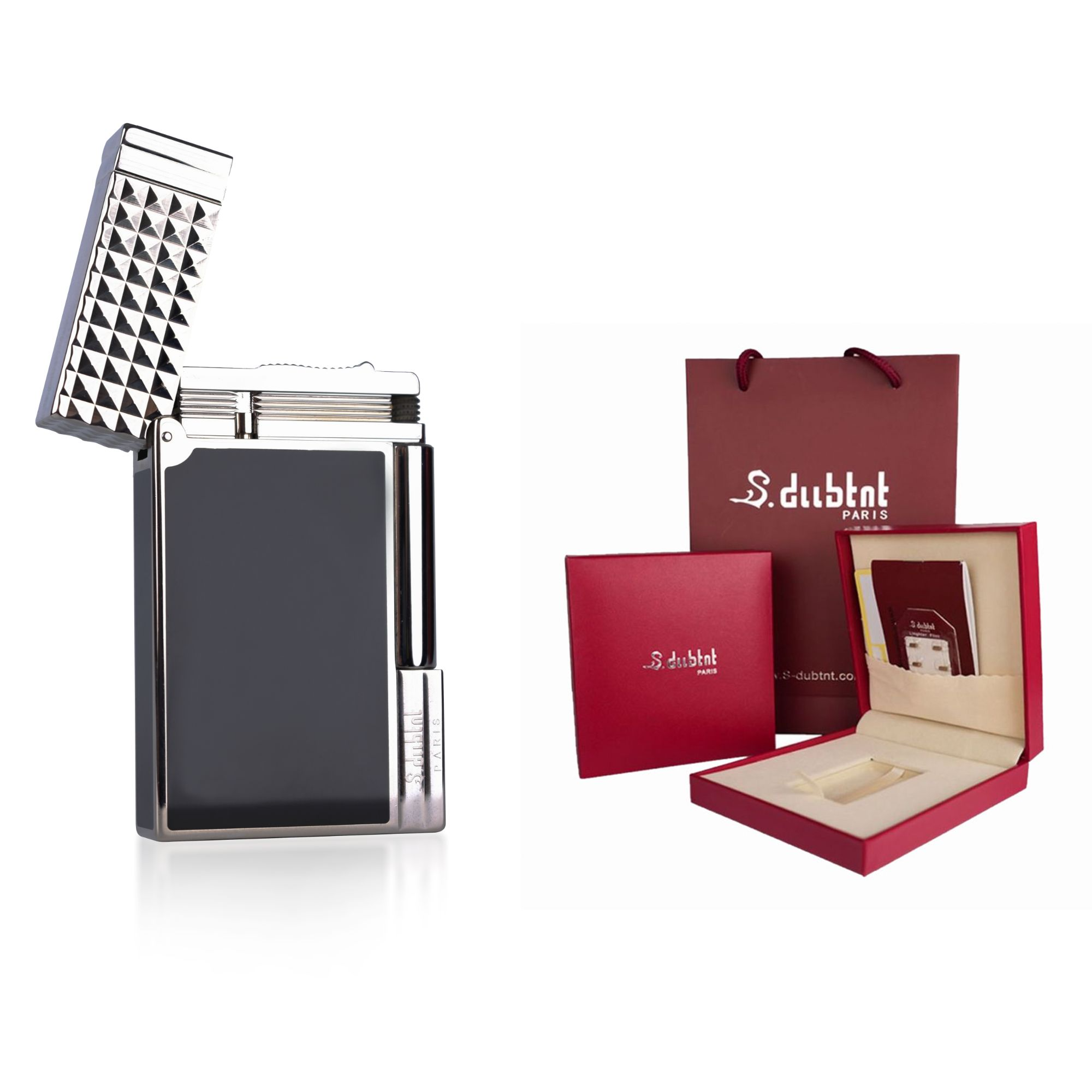 都柏特朗声都柏特盖茨比大漆纯铜朗声钢音侧滑加气原装打火机经典