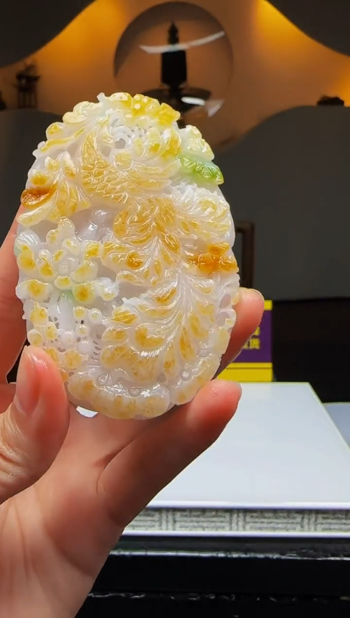 【闪购商品】定制翡翠未镶嵌Q04175翡翠毛货