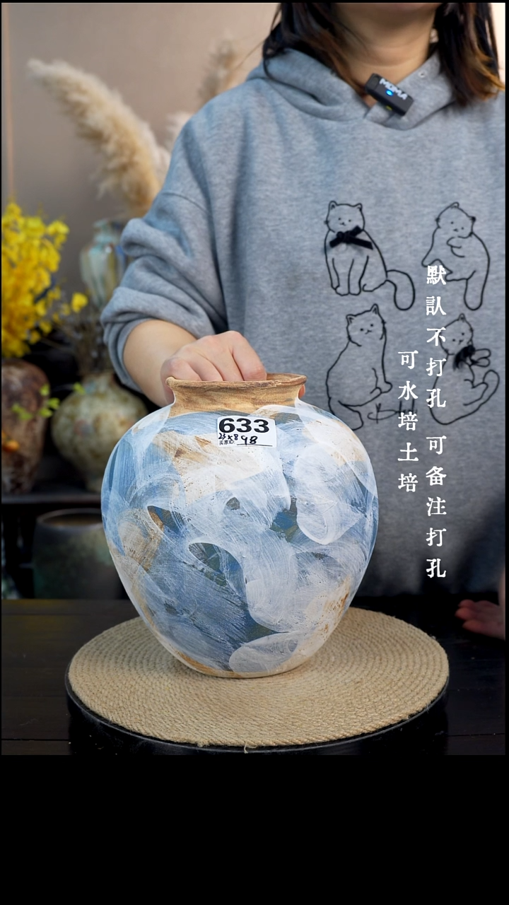 摆件陶瓷633景德镇高档陶瓷花瓶