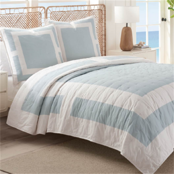 百搭单包垫子薄纱布 蓝色 莎瓦娜 绗缝【20441】