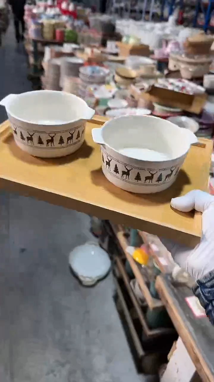 陶瓷2个小双耳 微瑕凑满20元包邮