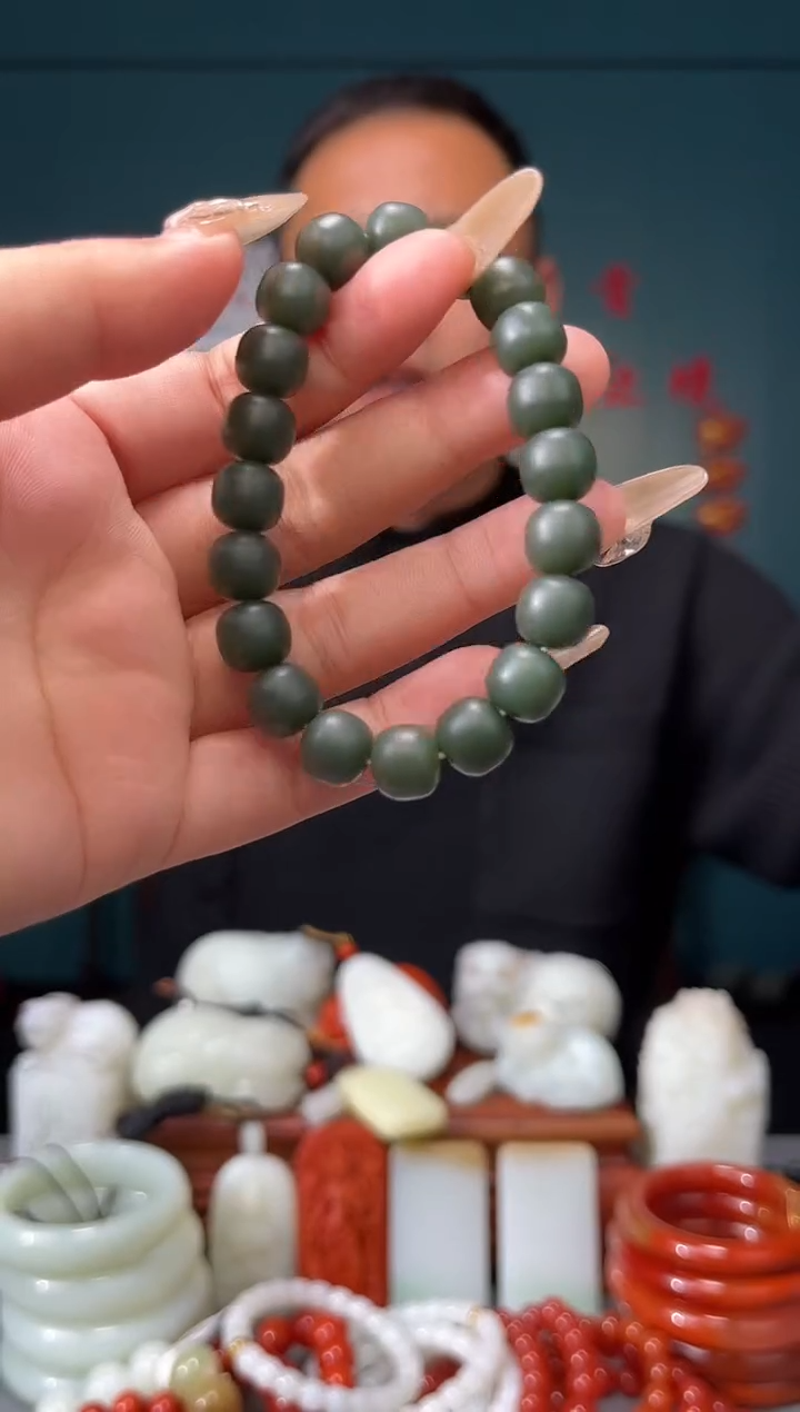 【闪购商品】和田玉手串未镶嵌手串9+