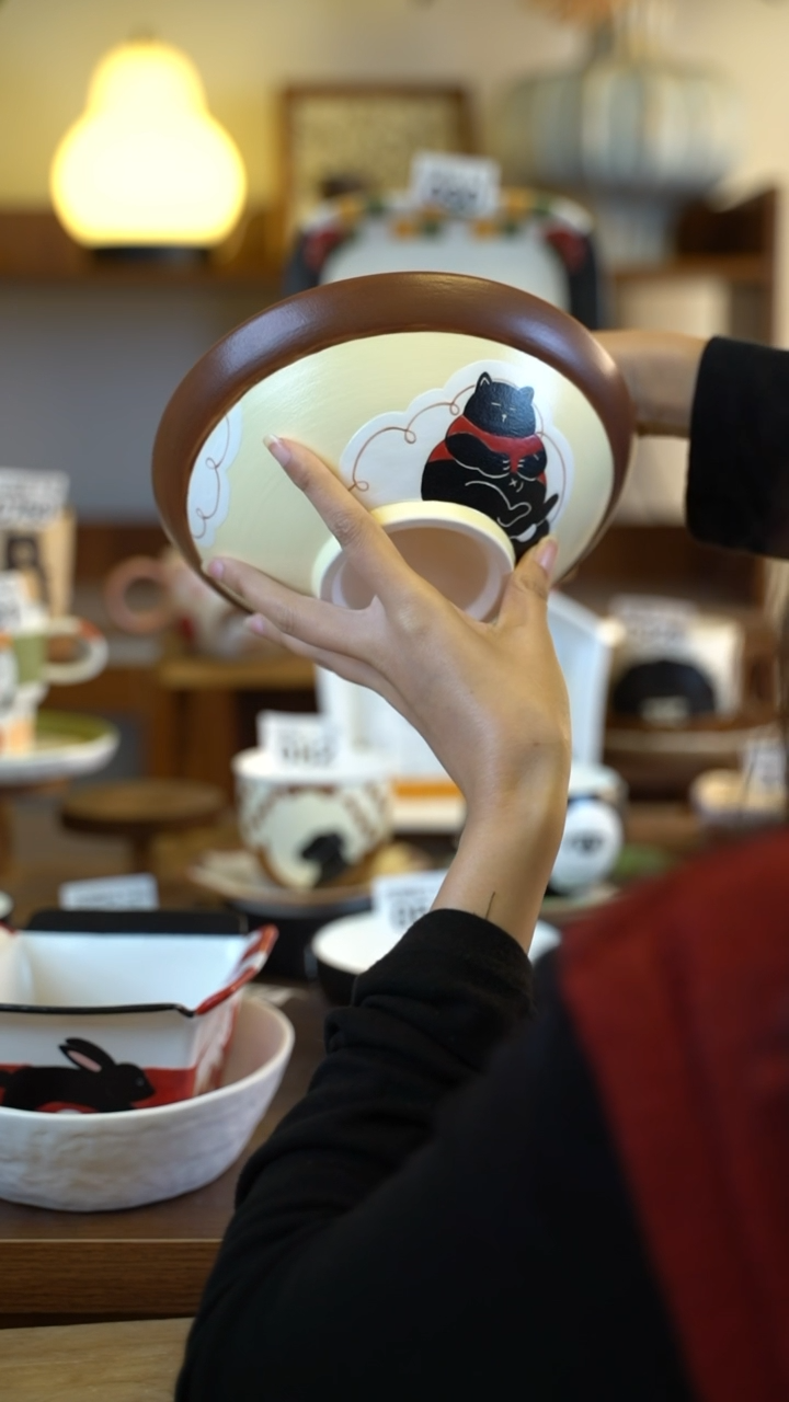 摆件陶芋****松716 阿满屋手工手作陶瓷 