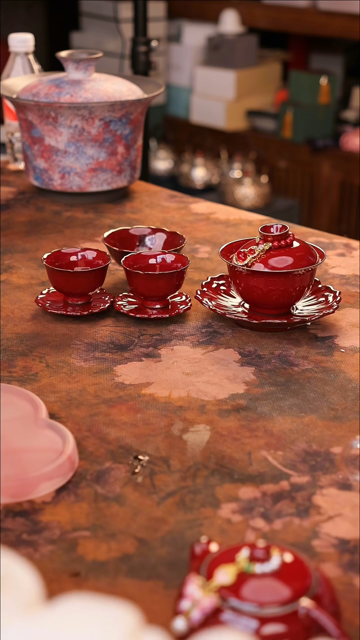 【闪购商品】陶瓷茶具（无礼盒无茶盘）@@A11980