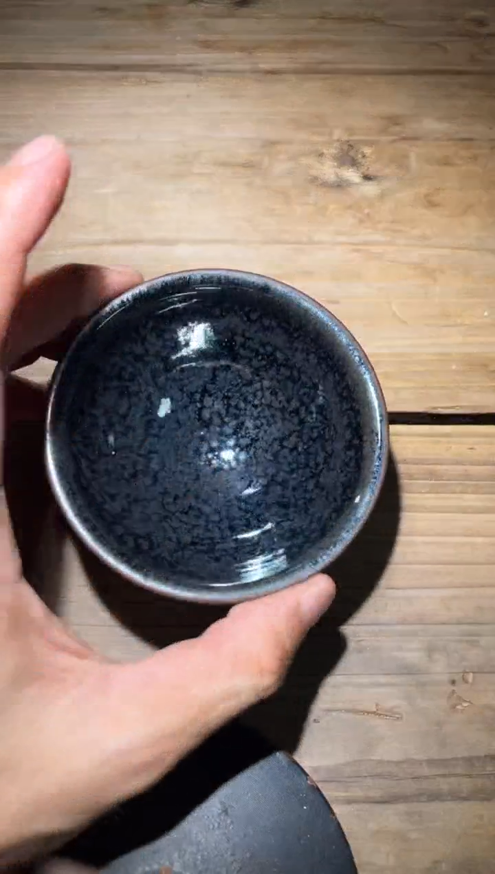 茶盏老木头精品柴烧388