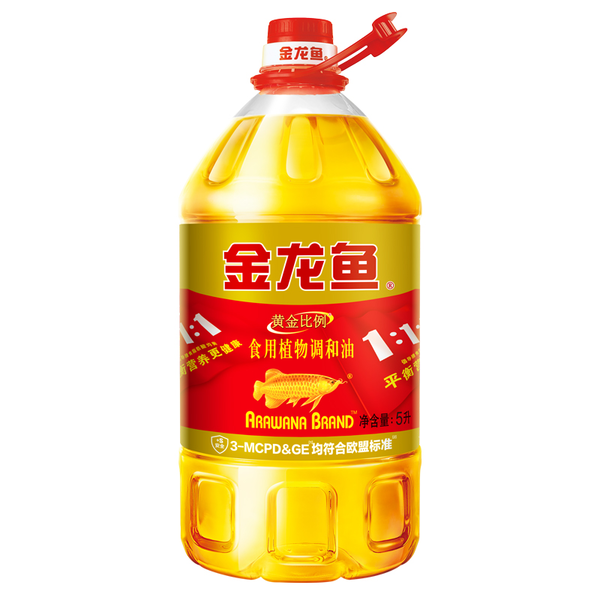 金龙鱼黄金比例食用调和油 5L