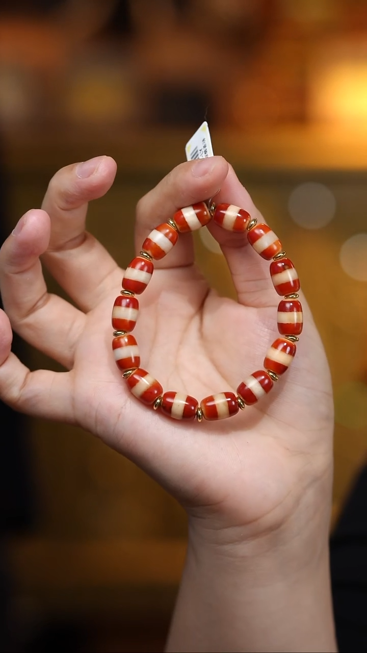 玛瑙/玉髓（覆膜）颈饰未镶嵌多宝项链多样性发其一