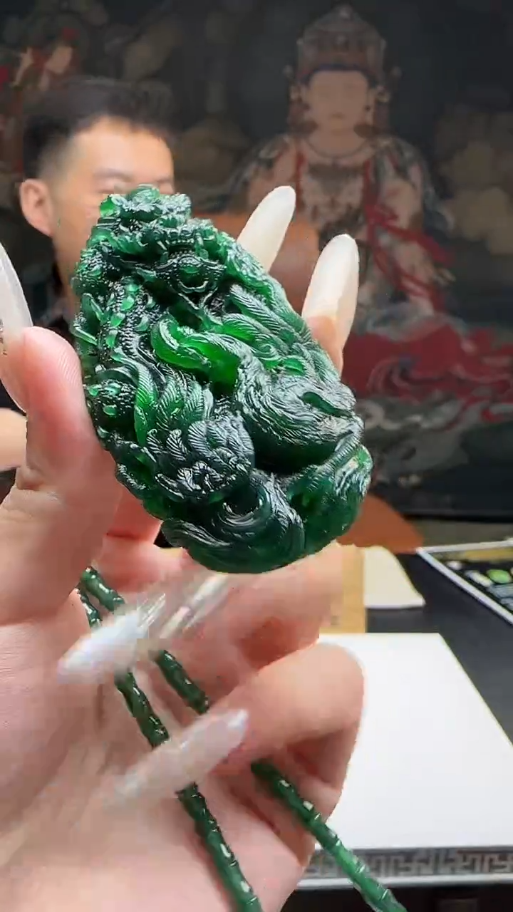 未镶嵌定制翡翠J-@@QJNN121095多样性发其一