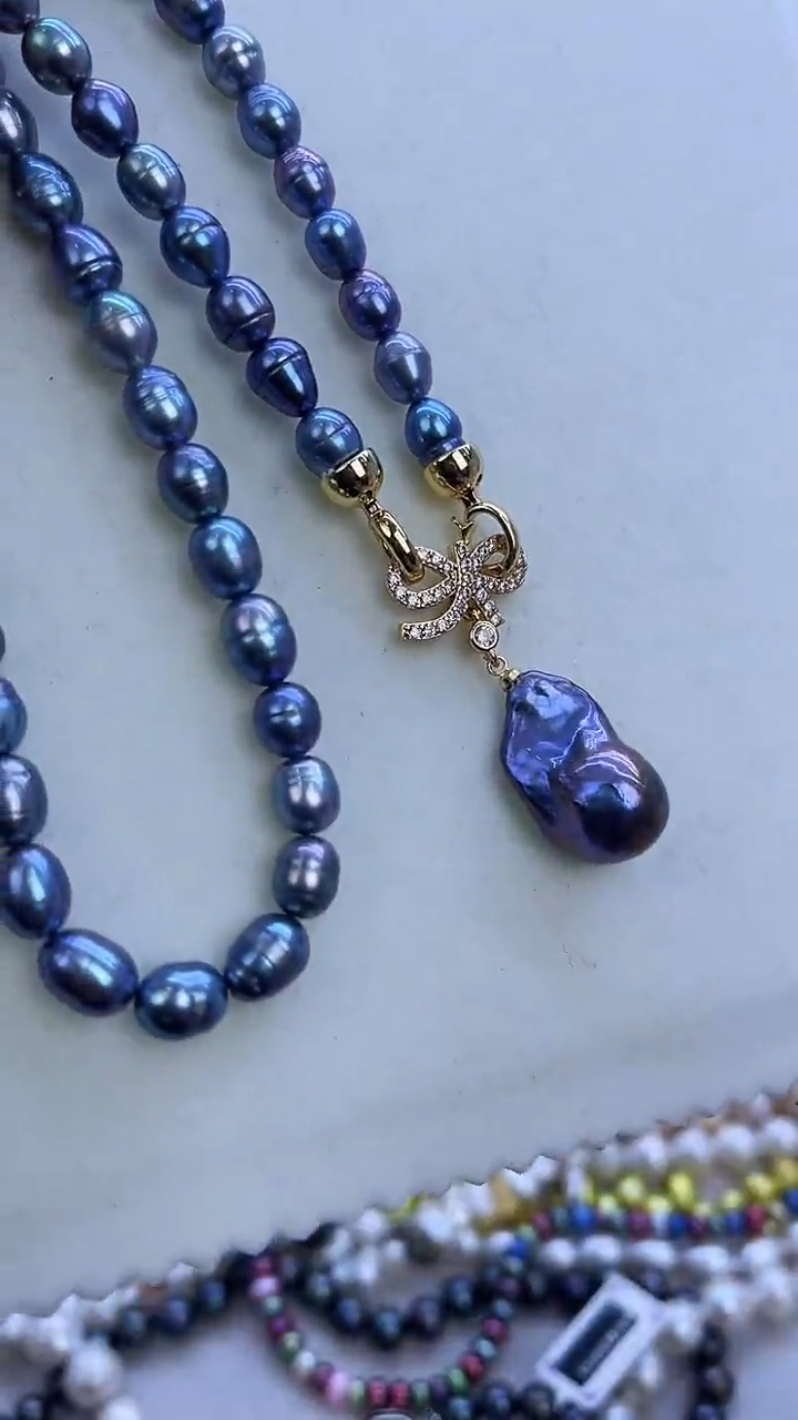 【闪购商品】淡水珍珠项链未镶嵌380