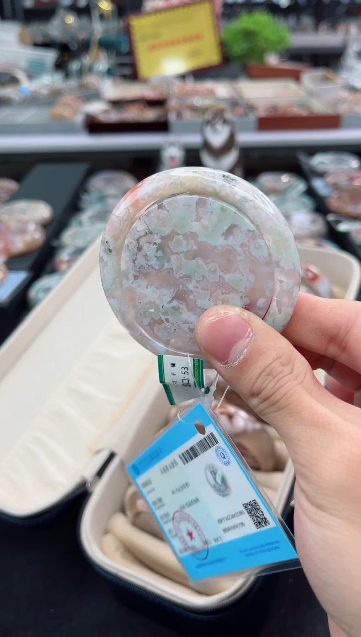 【闪购商品】石英质玉手镯未镶嵌53圈口（赠品镯心）6330029