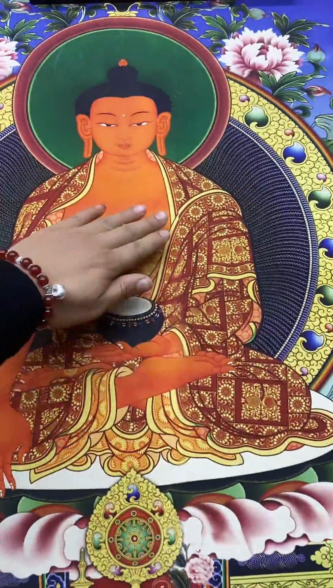 卷轴画精品挂饰 唐卡tk16316