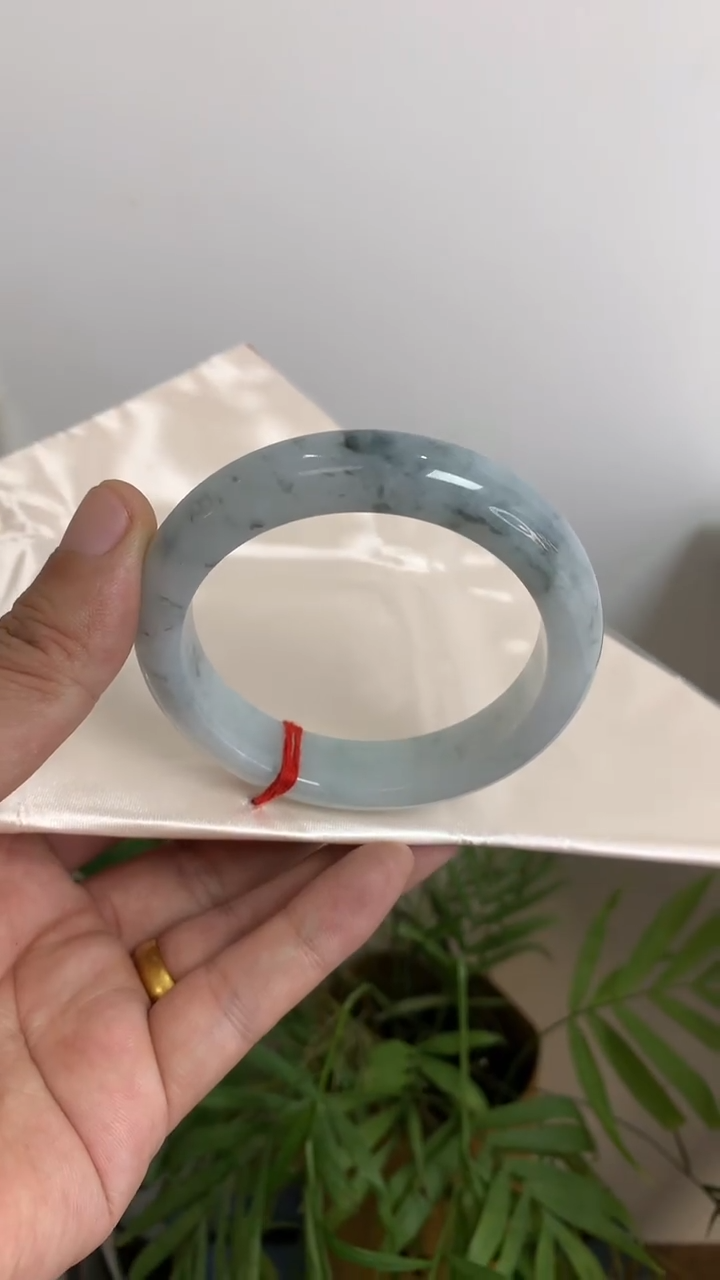 未镶嵌手镯翡翠冰乌鸡57.6