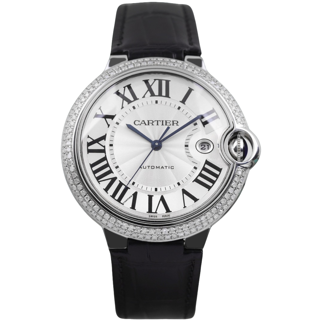 99新 Cartier/卡地亚 蓝气球系列W69016Z4自动机械42盘后钻