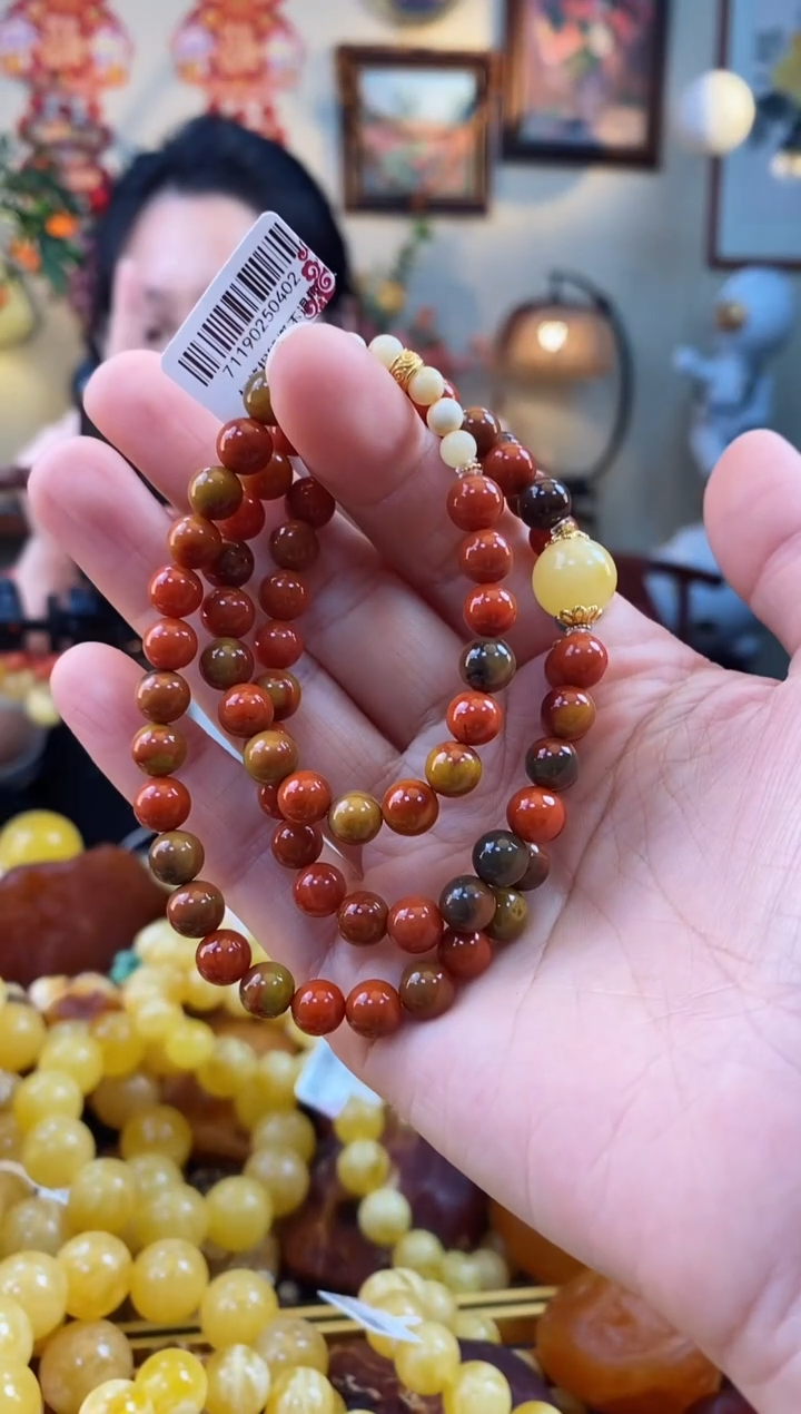 【闪购商品】南红玛瑙手串未镶嵌手串多圈(多样性发其一）