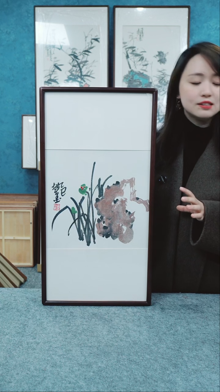 【闪购商品】国画33*66郑志超老师花鸟