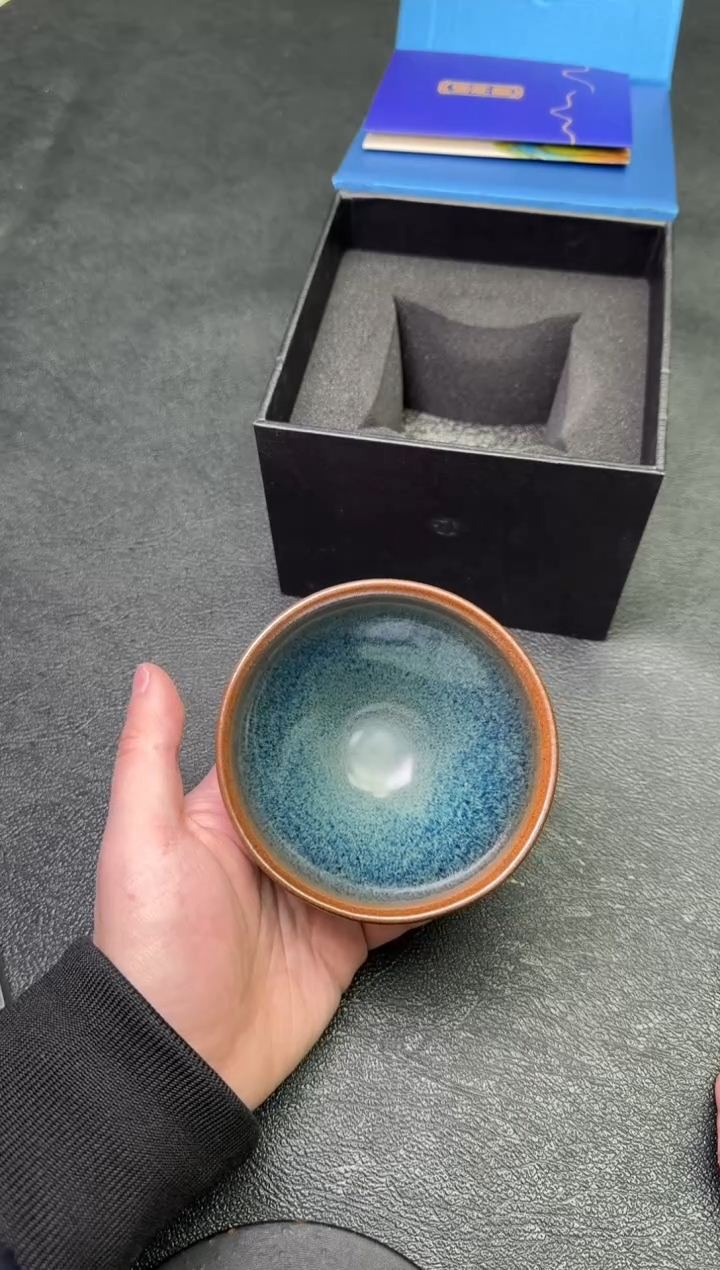 【闪购商品】茶盏12周雨霖茗瓷茶器