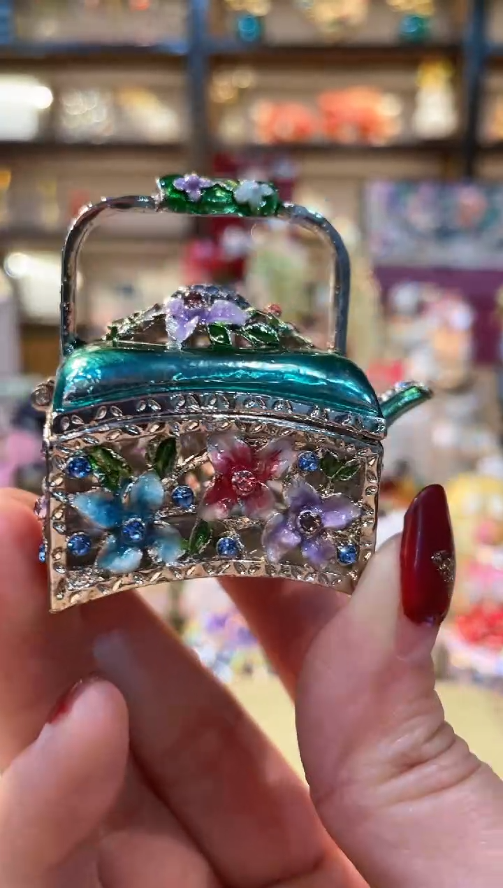 【闪购商品】精致珐琅彩首饰盒