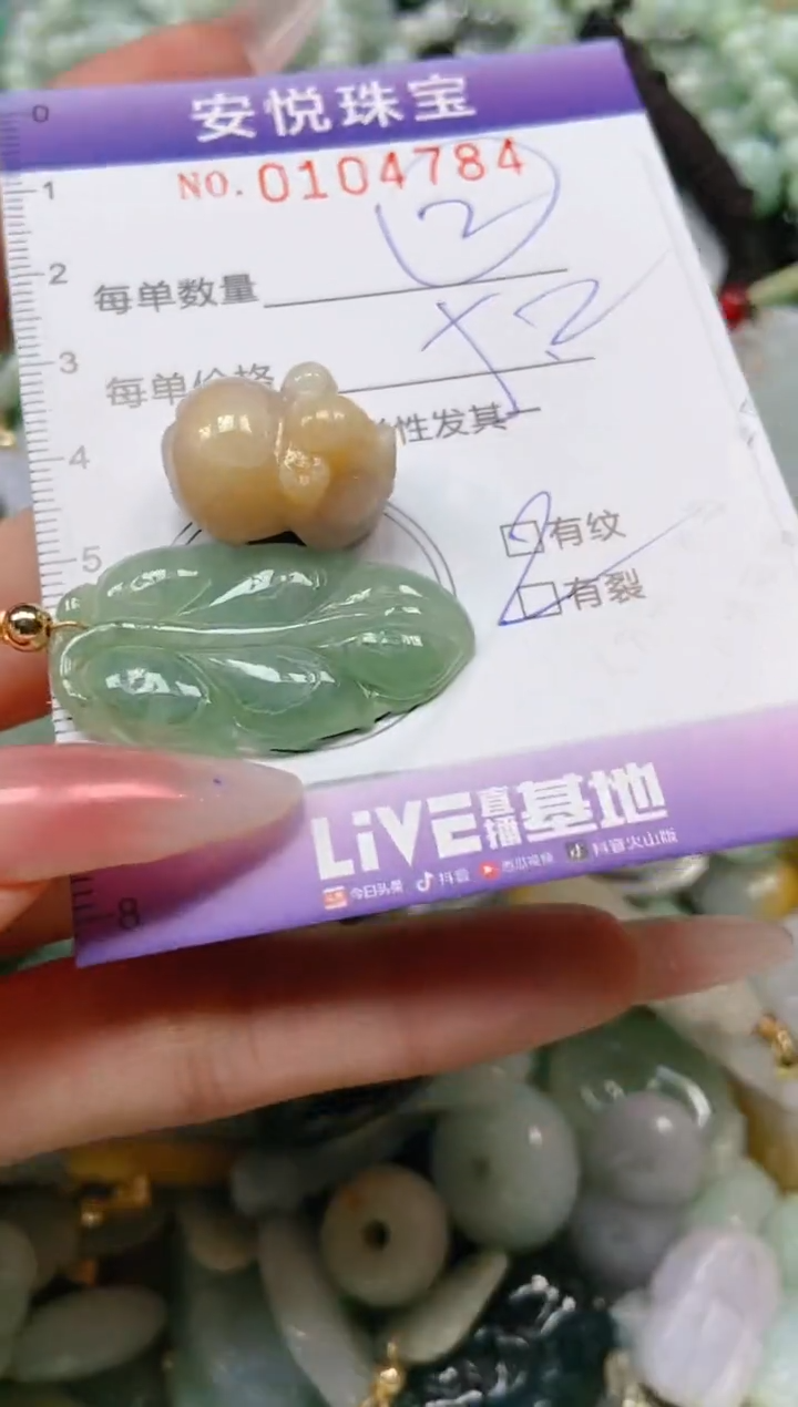 【闪购商品】翡翠颈饰未镶嵌闪购0104784