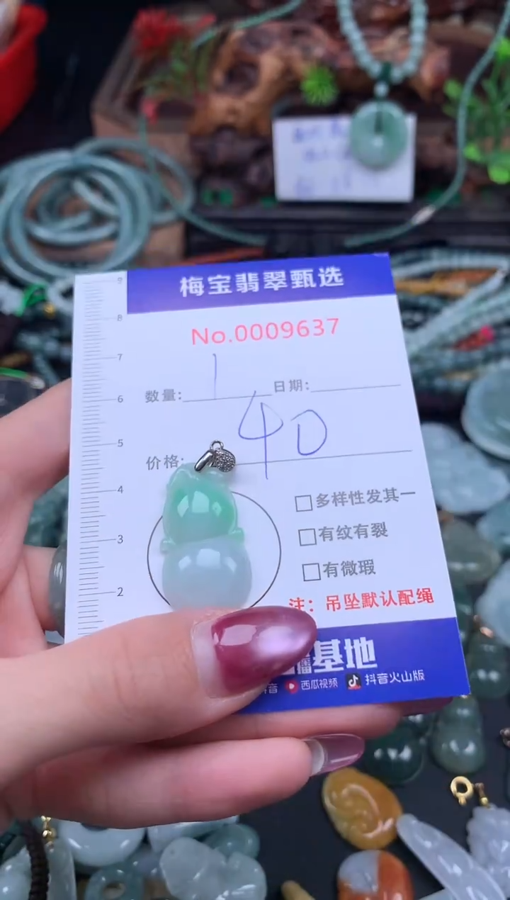 颈饰未镶嵌翡翠早40