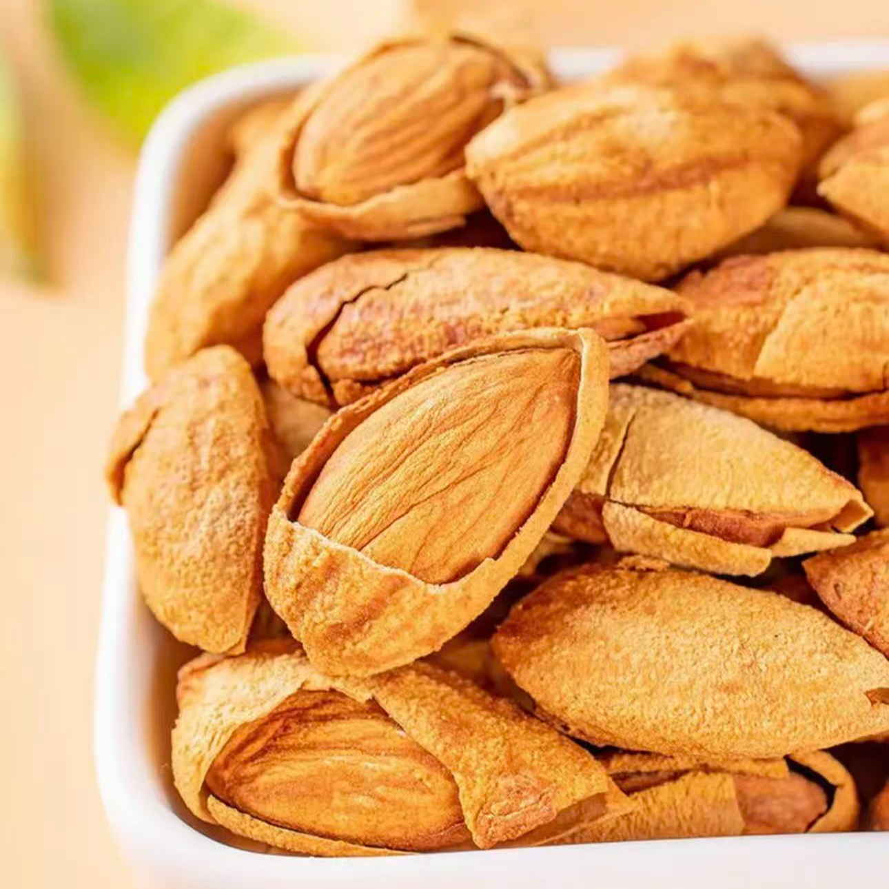 礼好丝路奶香巴旦木新货酥脆可口坚果干果休闲零食年货大颗粒250g