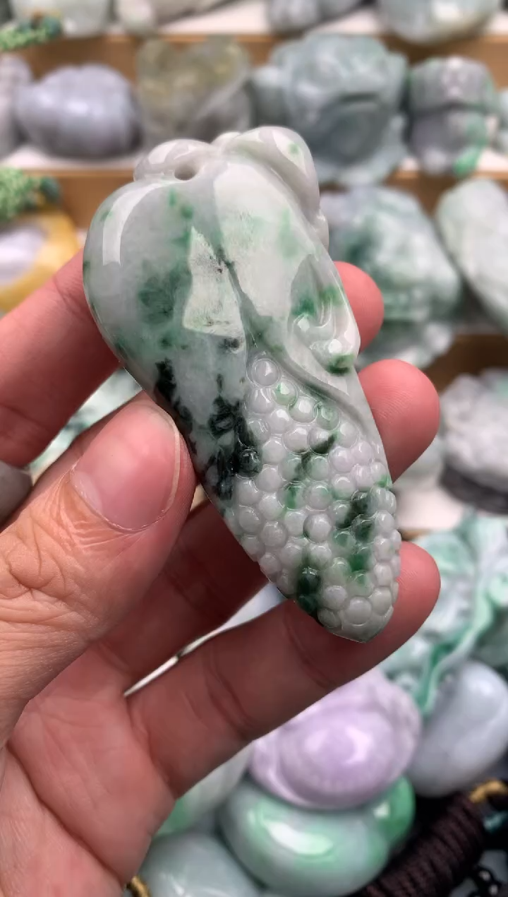 吊坠(不含链)未镶嵌翡翠1