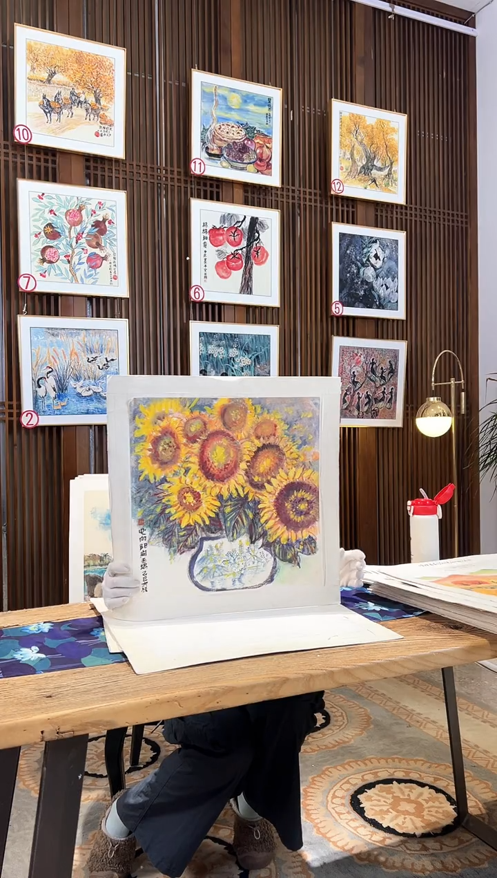 版画版画耿玉琨名章限量版画S