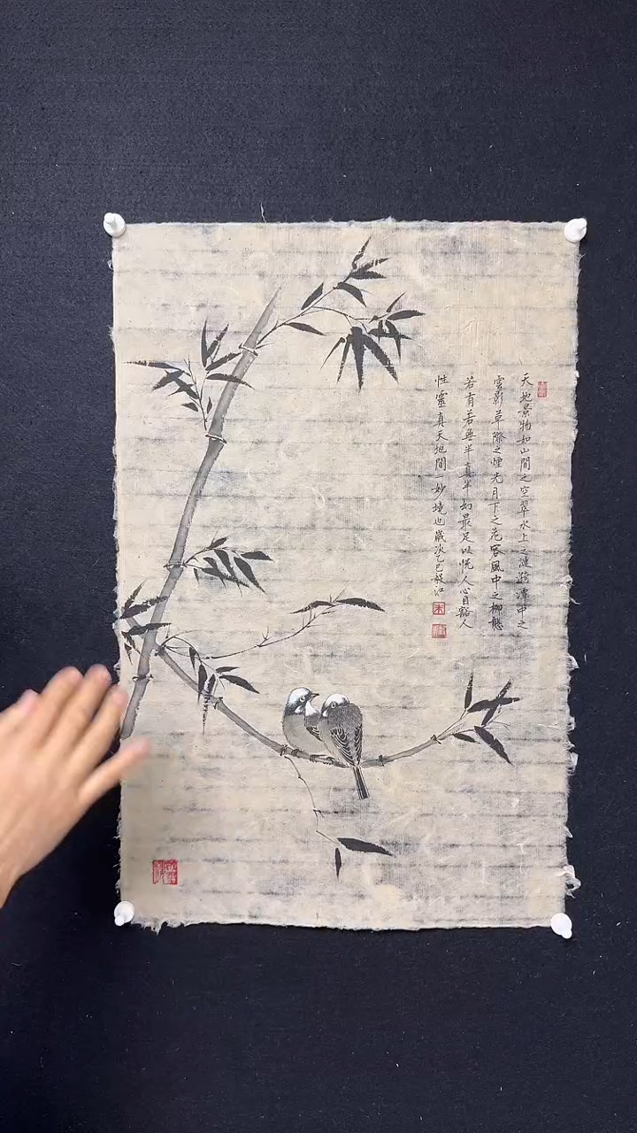 国画朱毅江国画作品分享