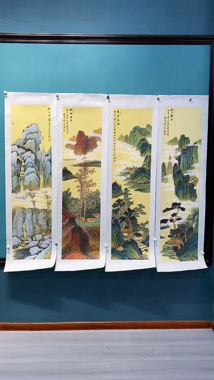 国画画都展厅明德老师国画作品43