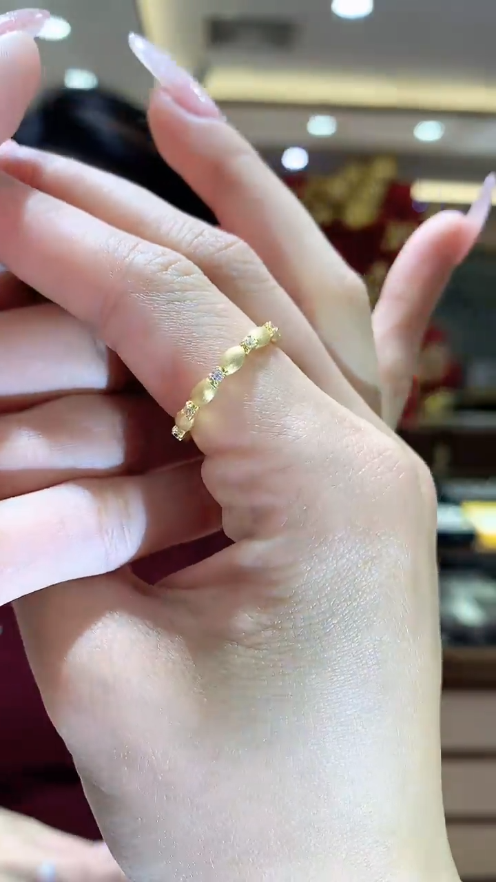 【闪购商品】18K金戒指/指环（13 15 19）圈口多样性发一