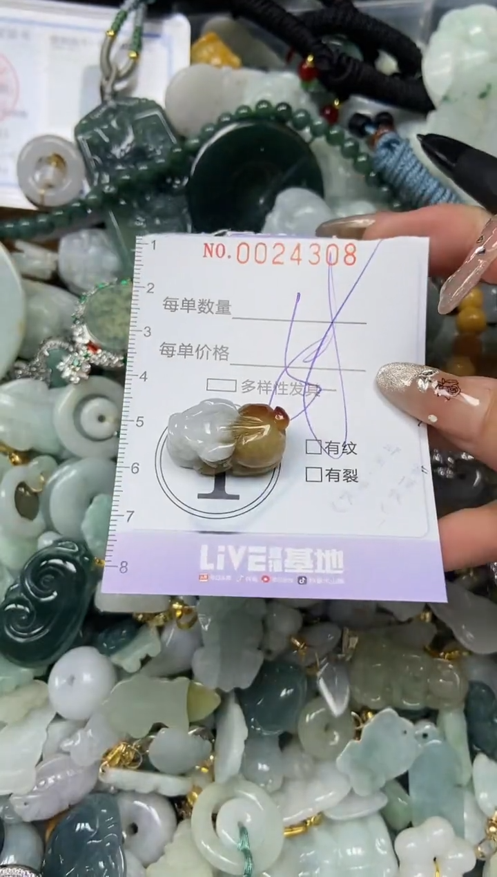 【闪购商品】翡翠颈饰未镶嵌闪购0024308