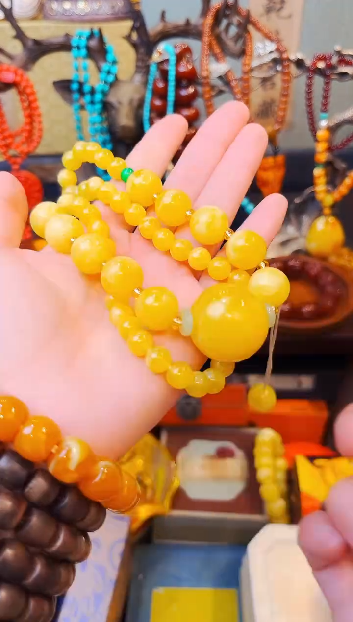 【闪购商品】蜜蜡颈饰未镶嵌大美专属宠粉链接2054