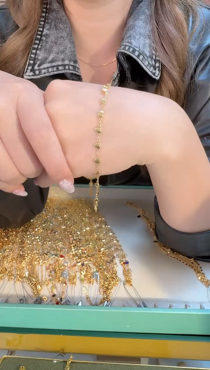 爱心手链 3.81（附带礼盒包装）