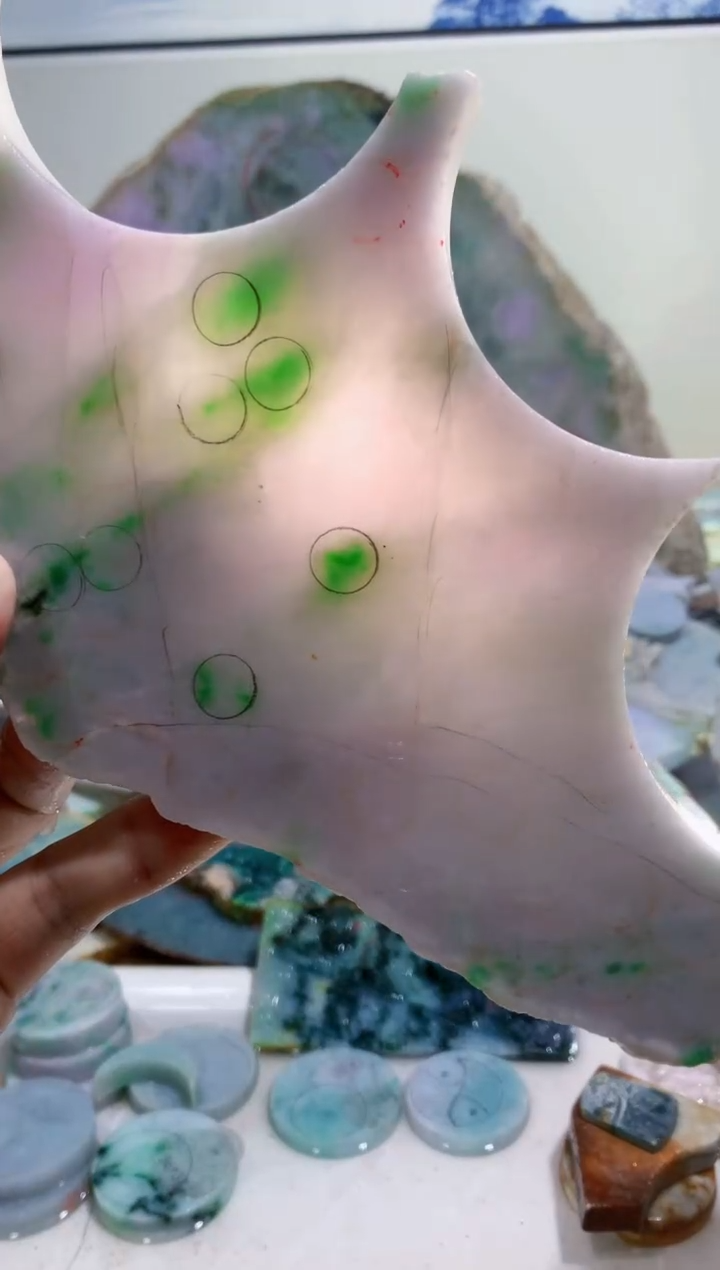 裸石翡翠0蒙0翡翠珠宝951