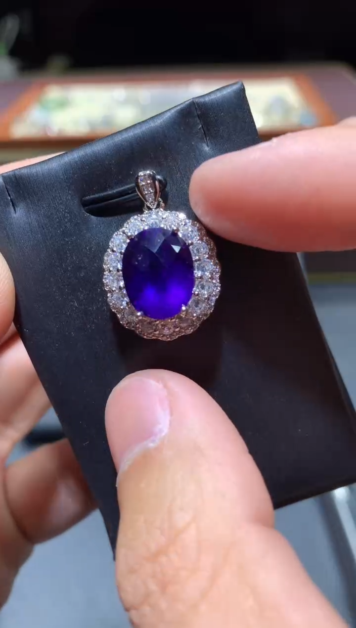 【闪购商品】紫晶颈饰未镶嵌L12【所见即所得】