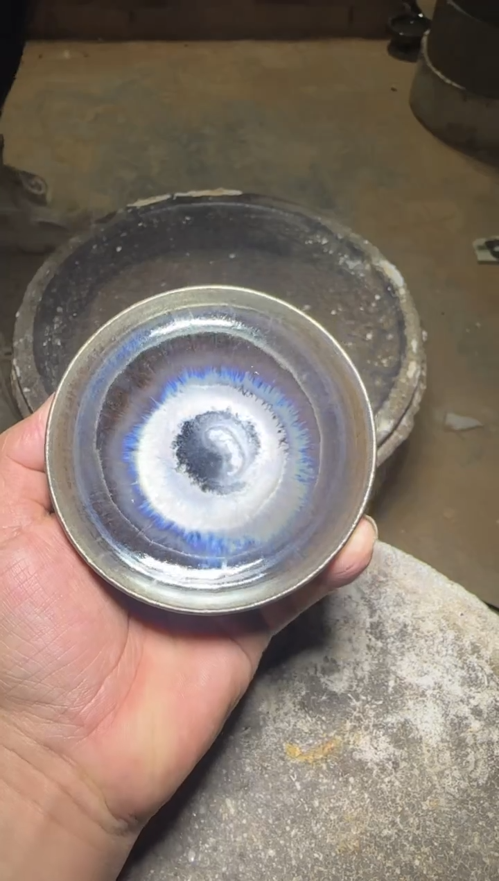 茶盏126号叶明龙窑柴烧作品